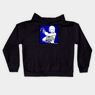 Blue Mary Kids Hoodie